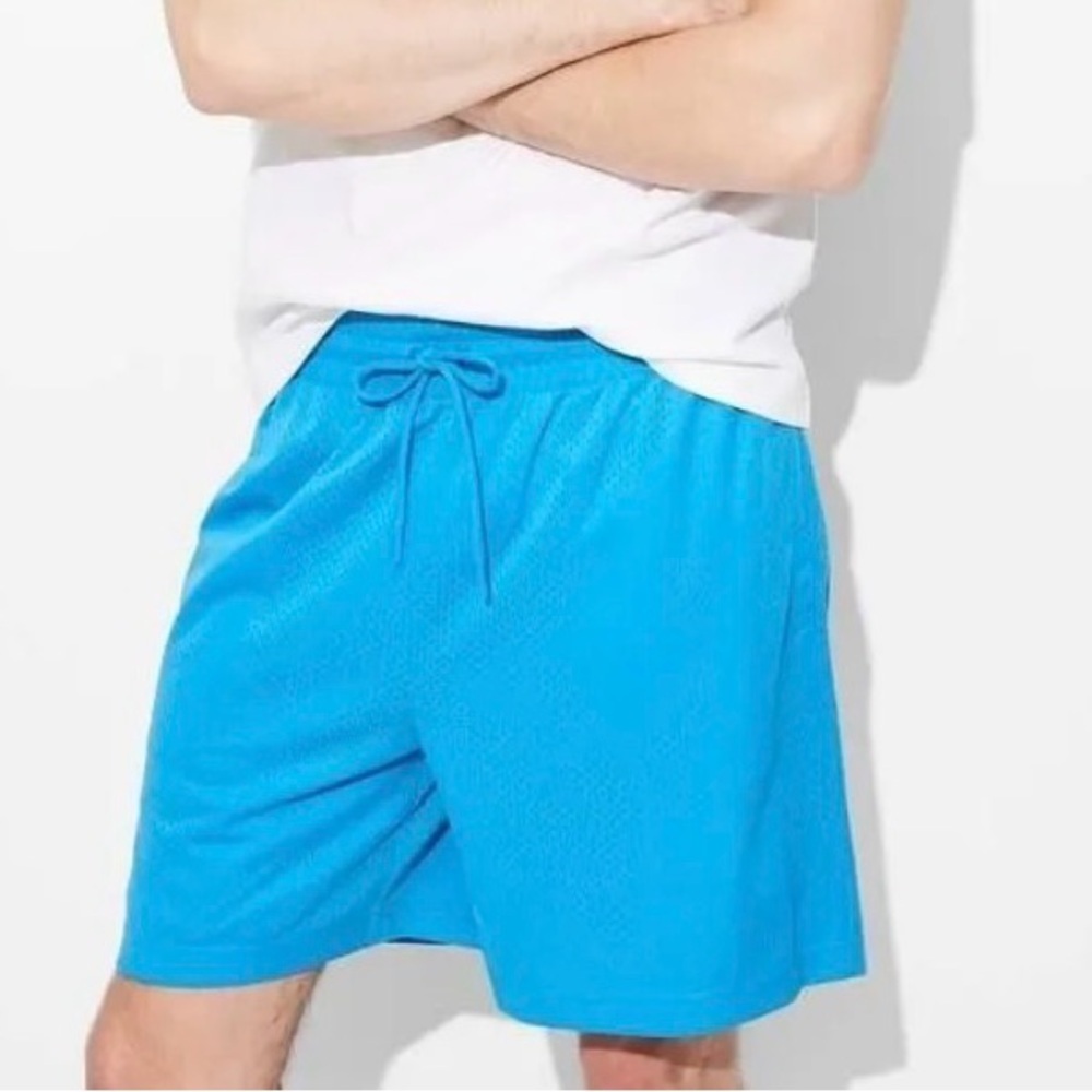 Original Use Men's Turquoise Mesh Shorts Size L